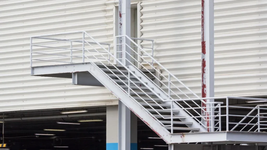 Galvanised Steel Stairs